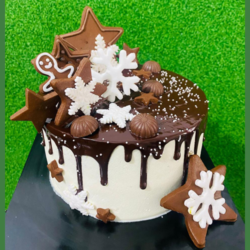 Star Chocolate Cake